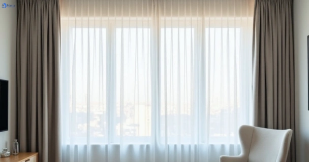 Freshly steam cleaned curtains in oyster-bay-nsw QLD